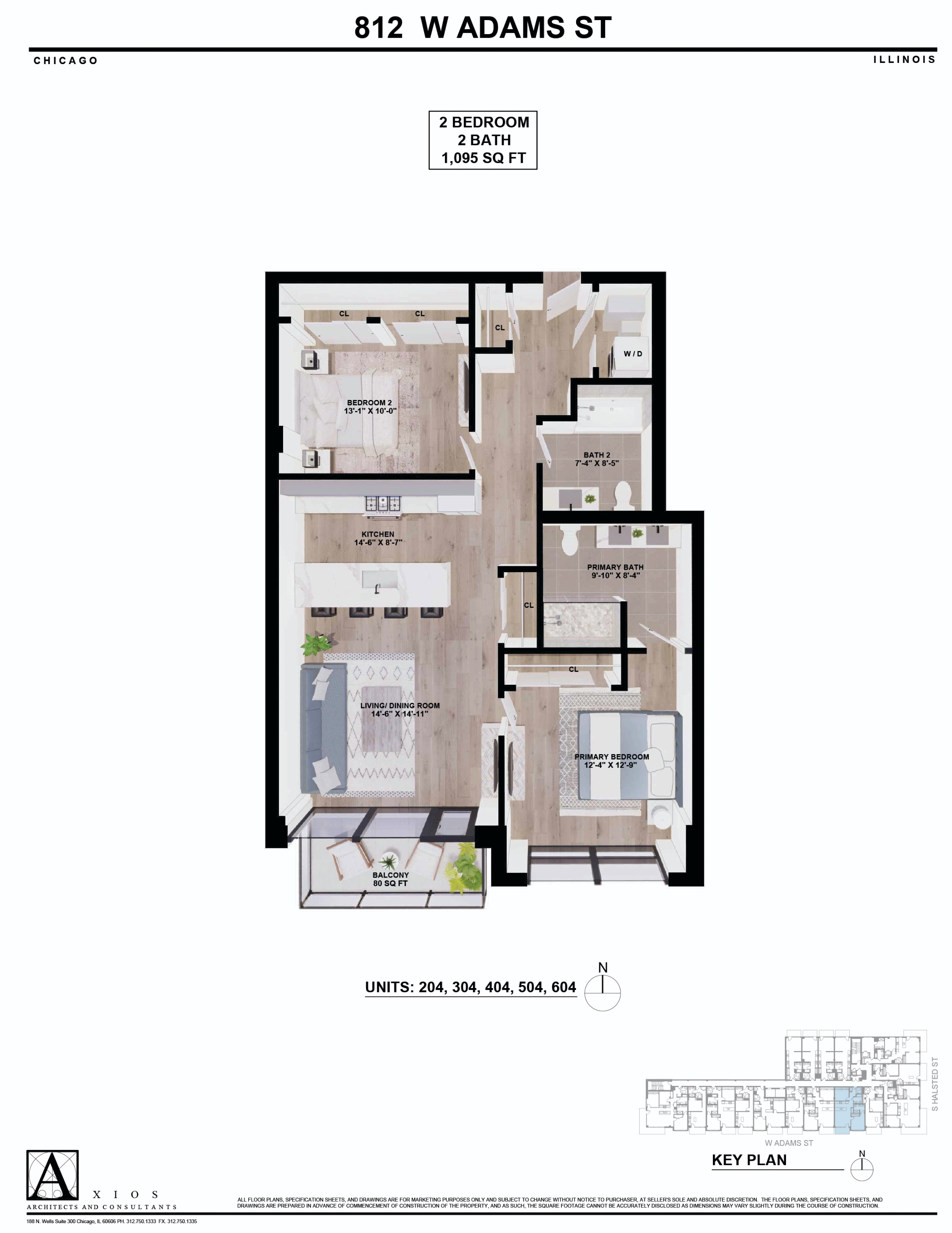 812 W Adams St - 604